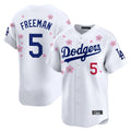 Los Angeles Dodgers #5 Freddie Freeman Player White HeidiMiller Tokyo Series Vapor Premier Limited Stitched Jerseys