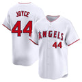 Los Angeles Angels #44 Ben Joyce Player White HeidiMiller Limited Home Stitched Jerseys