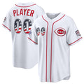 Custom Cincinnati Reds 2026 All-Star Edition Stars & Stripes White HeidiMiller Stadium Pick-A-Player Jersey