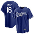 Los Angeles Dodgers #16 Will Smith Player Royal HeidiMiller Game Stitched Jerseys