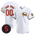 Custom Baltimore Orioles Robinson Patch Vapor Premier Limited Jersey V3 ¨C White HeidiMiller