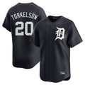 Detroit Tigers #20 Spencer Torkelson Player Navy HeidiMiller Home Limited Game Stitched Jerseys