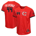 Cincinnati Reds #44 Elly De La Cruz Player Red HeidiMiller 2026 City Connect Limited Home Stitched Jerseys