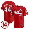 Cincinnati Reds #44 Elly De La Cruz Player Red HeidiMiller Vapor Premier Limited Home Stitched Jerseys