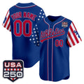 Custom Oakland Athletics America 250 Edition Vapor Premier Limited Royal HeidiMiller Stitched Jerseys