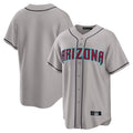 Arizona Diamondbacks Gray HeidiMiller Road Home Game Blank Player Stitched Jerseys
