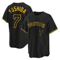 Boston Red Sox #7 Masataka Yoshida Player Black HeidiMiller Snake Skin City Home Game Stitched Jerseys