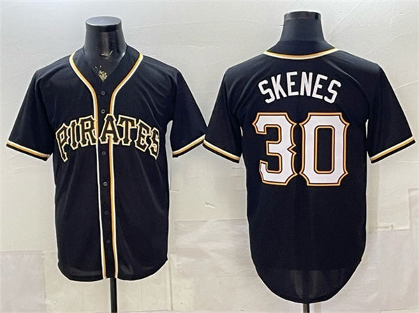 Pittsburgh Pirates #30 Paul Skenes 2026 Fashion Black HeidiMiller Out Stitched Jersey