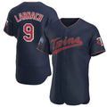 Minnesota Twins #9 Trevor Larnach Player Navy HeidiMiller 60th Home Limited Elite Stitched Jerseys