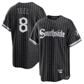 Chicago White Sox #8 Kyle Teel Player Black HeidiMiller City Connect Home Game Stitched Jerseys