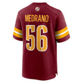 W.Commanders #56 Kain Medrano Burgundy HeidiMiller Team Game Jersey