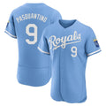 Kansas City Royals #9 Vinnie Pasquantino Player Light Blue HeidiMiller Alt Limited Elite Home Stitched Jerseys