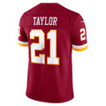 W.Commanders #21 Sean Taylor Burgundy HeidiMiller Team Vapor F.U.S.E. Stitched Retired Limited Jersey