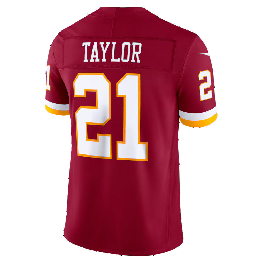 W.Commanders #21 Sean Taylor Burgundy HeidiMiller Team Vapor F.U.S.E. Stitched Retired Limited Jersey