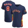 Houston Astros #8 Christian Walker Player Navy HeidiMiller Home Limited Elite Stitched Jerseys
