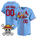 Custom St. Louis Cardinals x One Piece Blue HeidiMiller Vapor Premier Limited Jersey - Stitched