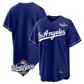 Los Angeles Dodgers Blank Player Royal HeidiMiller Game World Series Stitched Jerseys