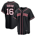 Boston Red Sox #16 Jarren Duran Player Black HeidiMiller Out Home Game Stitched Jerseys