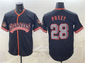 San Francisco Giants #28 Buster Posey Black HeidiMiller 2026 Alternate Stadium Stitched Jersey