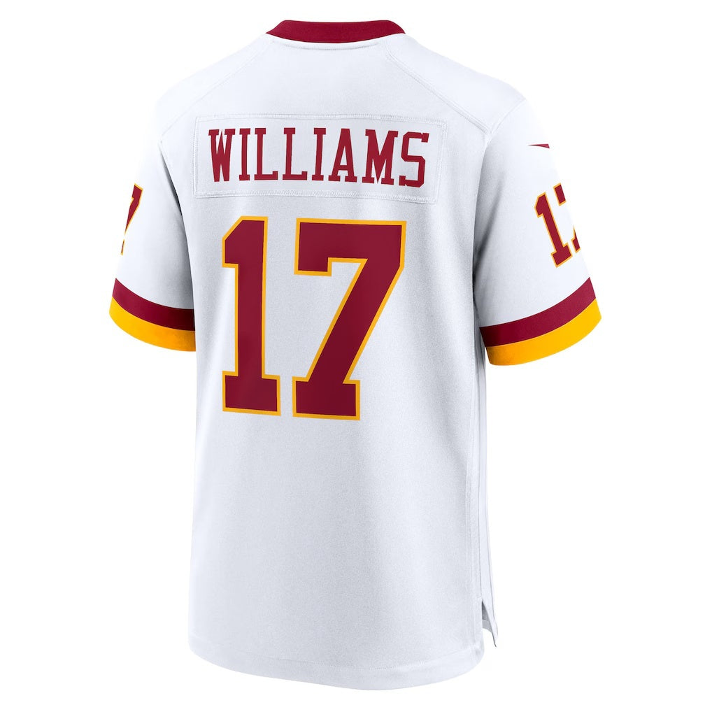W.Commanders #17 Doug Williams White HeidiMiller Game Jersey
