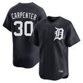 Detroit Tigers #30 Kerry Carpenter Player Navy HeidiMiller Home Limited Game Stitched Jerseys