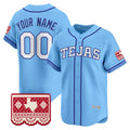 Custom Texas Rangers Blue HeidiMiller 2026 City Connect Vapor Premier Limited Jersey - All Stitched