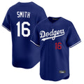 Los Angeles Dodgers #16 Will Smith Player Royal HeidiMiller Limited Home Stitched Jerseys