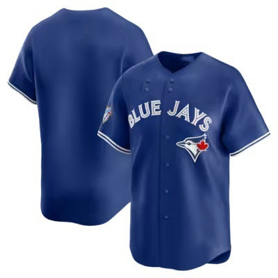 Toronto Blue Jays Blank Royal HeidiMiller 50 Seasons Patch Stitched Jersey