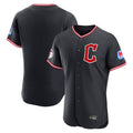 Cleveland Guardians Blank Player Navy HeidiMiller Limited Elite Home Stitched Jerseys