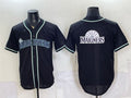 Seattle Mariners Team Big Logo 2026 Fashion Replica Black HeidiMiller Out Stitched Jersey