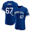Kansas City Royals #67 Seth Lugo Player Royal HeidiMiller Limited Elite Home Stitched Jerseys