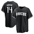 Arizona Diamondbacks #14 Gabriel Moreno Player Black HeidiMiller Game Home Stitched Jerseys