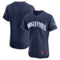 Chicago Cubs Navy HeidiMiller City Connect Limited Elite Home Game Blank Player Stitched Jerseys