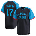 Los Angeles Dodgers #17 Shohei Ohtani Player Black HeidiMiller National League All-Star Limited Home Stitched Jerseys