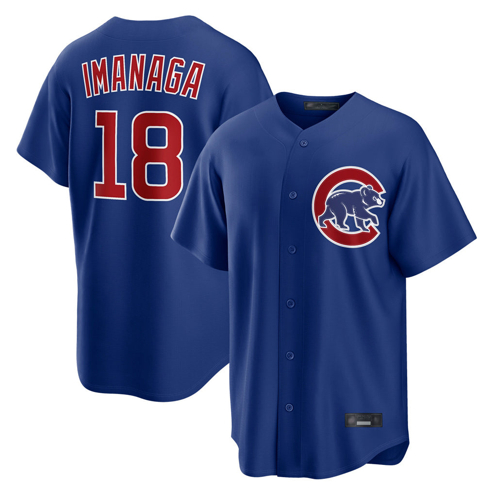 Chicago Cubs #18 Shota Imanaga Player Royal HeidiMiller Home Game Stitched Jerseys