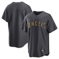 Los Angeles Angels Blank Player Charcoal HeidiMiller Game All-Star Stitched Jerseys
