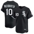 Chicago White Sox #10 Chase Meidroth Player Black HeidiMiller Limited Home Stitched Jerseys