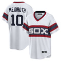 Chicago White Sox #10 Chase Meidroth Player White HeidiMiller T-shirt Home Game Stitched Jerseys