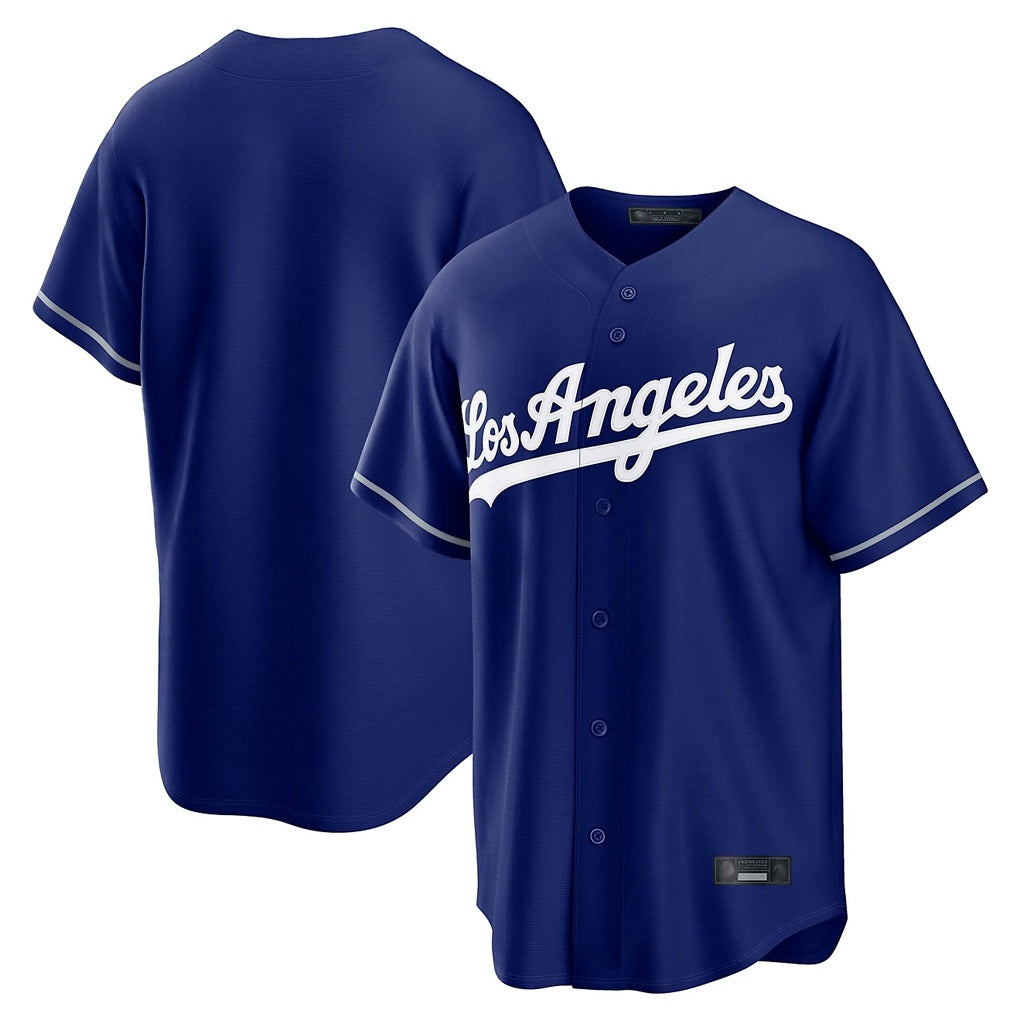 Los Angeles Dodgers Blank Player Royal HeidiMiller Game Stitched Jerseys