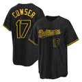 Baltimore Orioles #17 Colton Cowser Player Black HeidiMiller Snake Skin City Home Game Stitched Jerseys