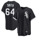 Chicago White Sox #64 Shane Smith Player Black HeidiMiller Home Game Stitched Jerseys