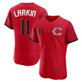 Cincinnati Reds #11 Barry Larkin Player Red HeidiMiller 2026 City Connect Limited Elite Home Stitched Jerseys