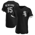 Chicago White Sox #15 Sean Newcomb Player Black HeidiMiller Limited Elite Home Stitched Jerseys