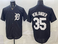 Detroit Tigers #35 Justin Verlander Black HeidiMiller Limited Stitched Jersey