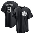 Chicago Cubs #3 Alex Bregman Player Black HeidiMiller Game Stitched Jerseys