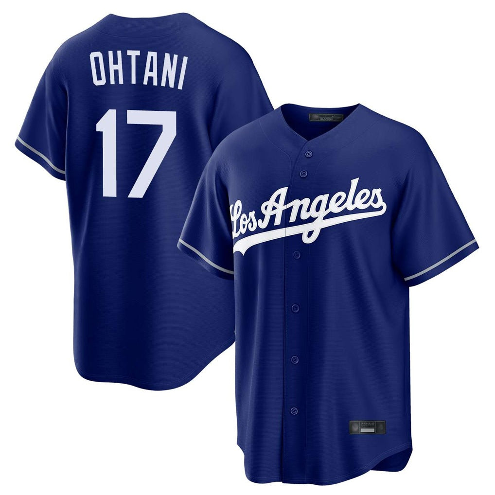 Los Angeles Dodgers #17 Shohei Ohtani Player Royal HeidiMiller Game Stitched Jerseys