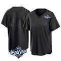 Los Angeles Dodgers #44 Andy Pages Player Black HeidiMiller World Series Pitch Fashion T-shirt Stitched Jerseys
