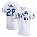 Kansas City Royals #28 Kyle Isbel Player White HeidiMiller Alt Limited Elite Home Stitched Jerseys
