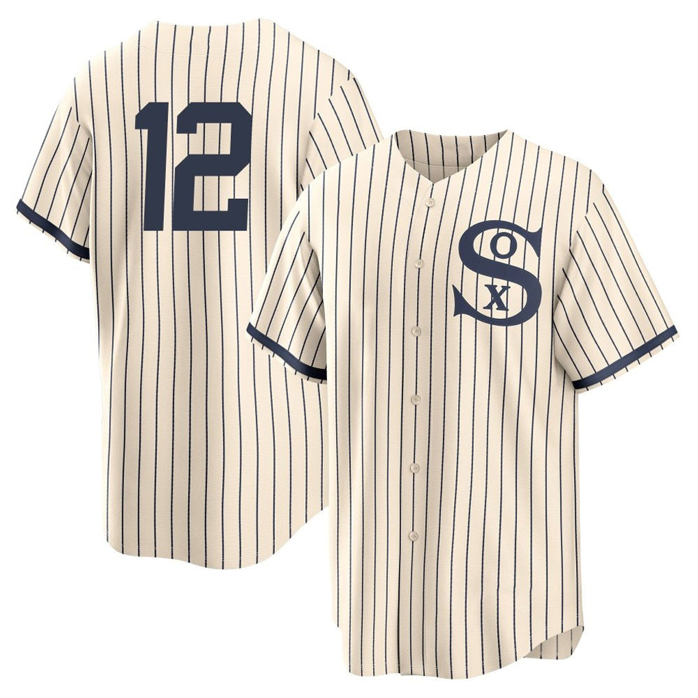 Chicago White Sox #12 Colson Montgomery Player Cream HeidiMiller Field of Dreams Home Game Stitched Jerseys
