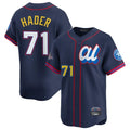Houston Astros #71 Josh Hader Player Navy HeidiMiller American League All-Star Game Limited Stitched Jerseys